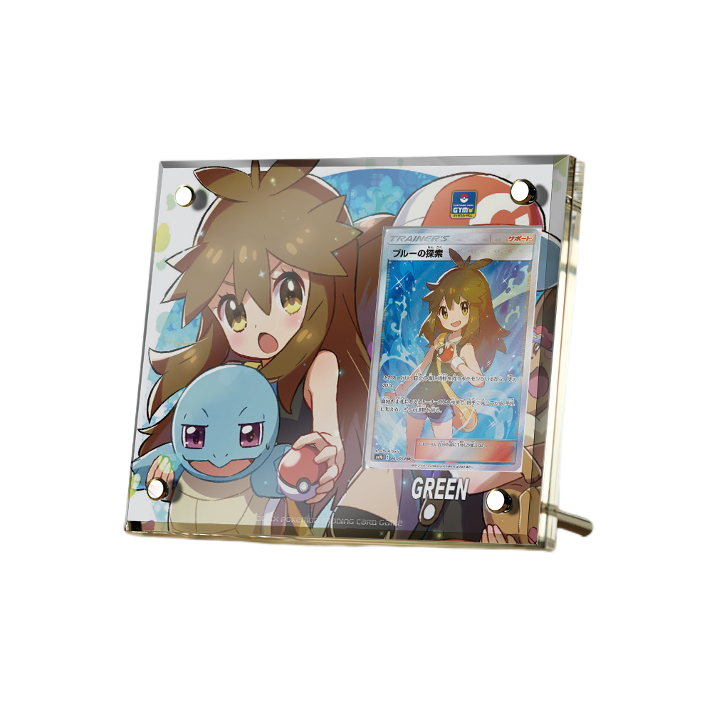 PTCG Pokémon Anime Card Brick Display Stand