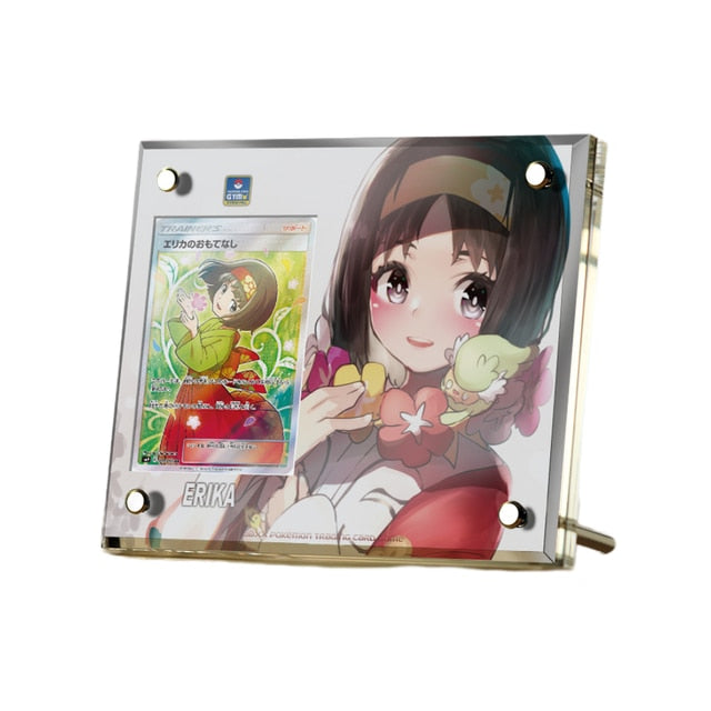 PTCG Pokémon Anime Card Brick Display Stand