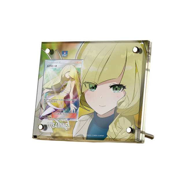 PTCG Pokémon Anime Card Brick Display Stand